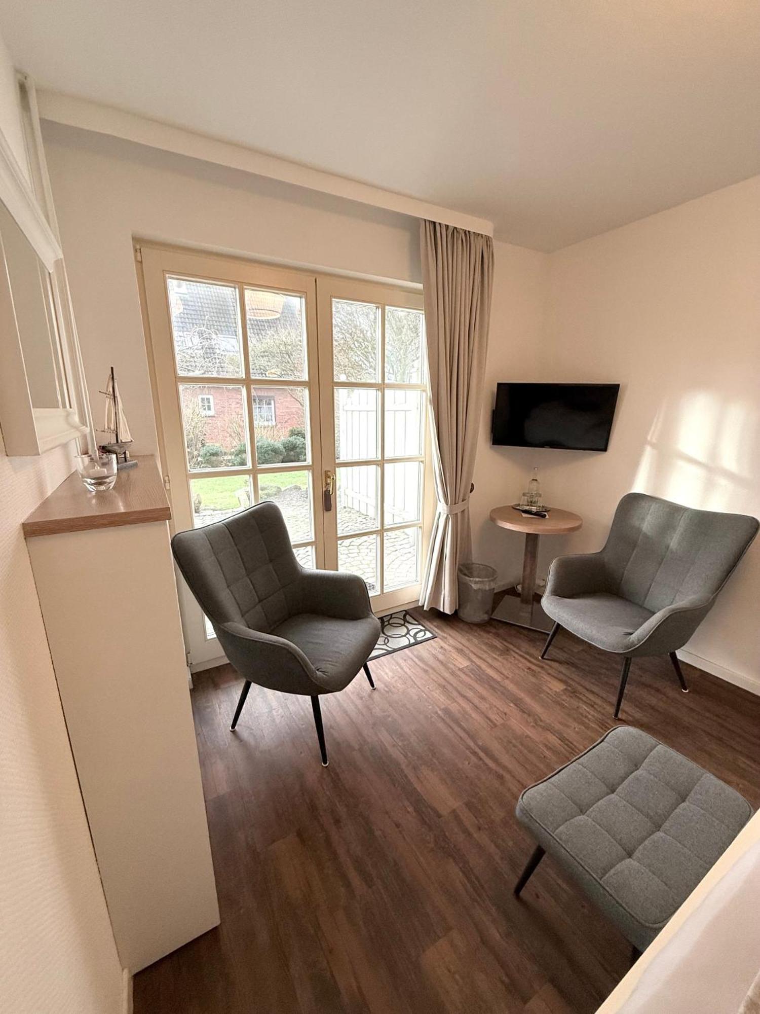 Hotel Garni Seeluft Buesum Esterno foto